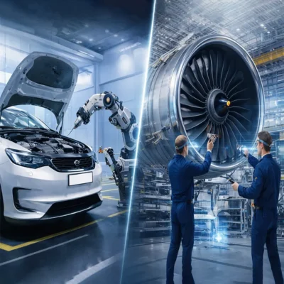 Precision in Motion: The Role of Air Gauges, LVDT & SPC in EV and Aerospace Industries